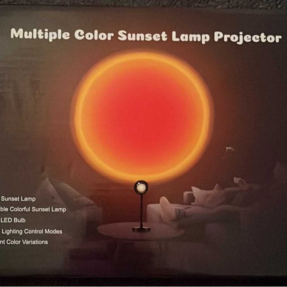 Neroupe Multiple Color Sunset Lamp Projector